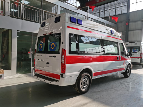 福特全順 V348 長(zhǎng)軸高頂救護(hù)車雙負(fù)壓