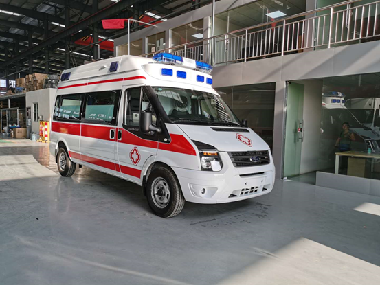 福特全順 V348 長(zhǎng)軸高頂救護(hù)車雙負(fù)壓